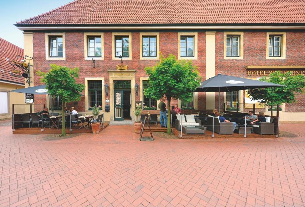 Hotel Zur Krone Gescher Esterno foto